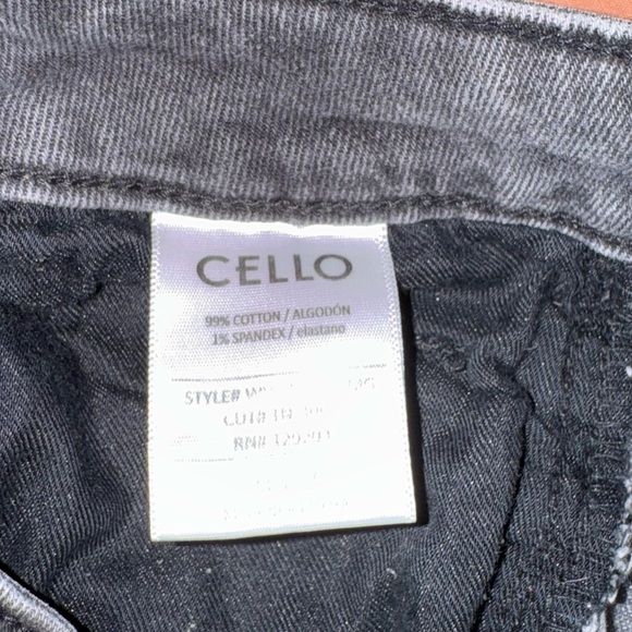 Women’s Charcoal Faded Skinny Jeans - Picture 4 of 4